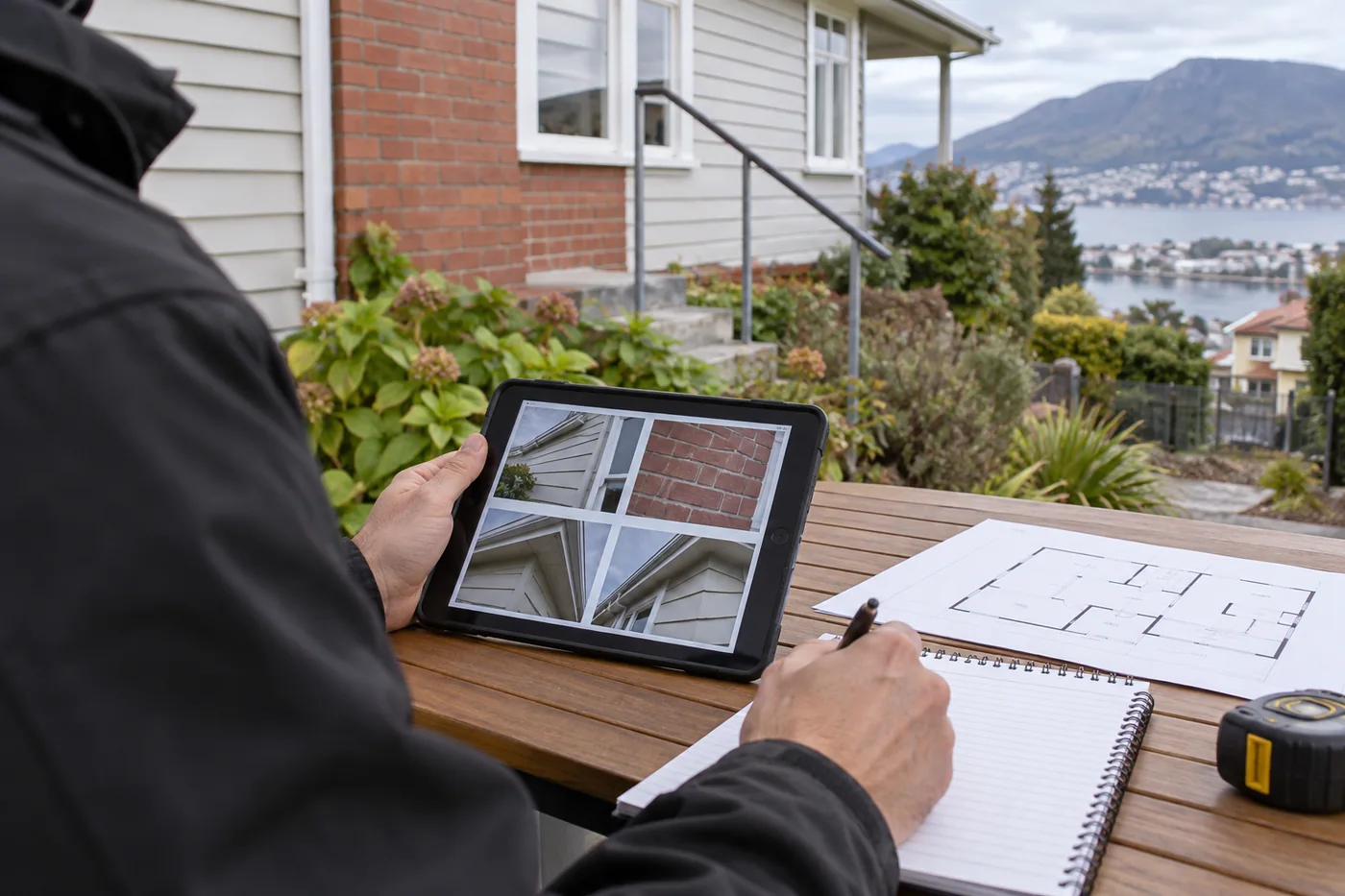 Illustrative inspection and reporting process in Hobart